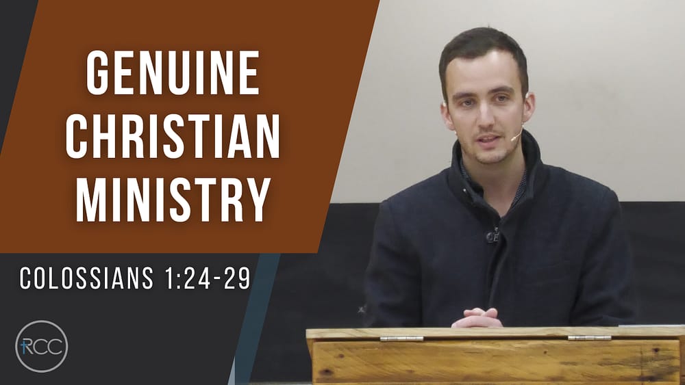 Genuine Christian Ministry Image