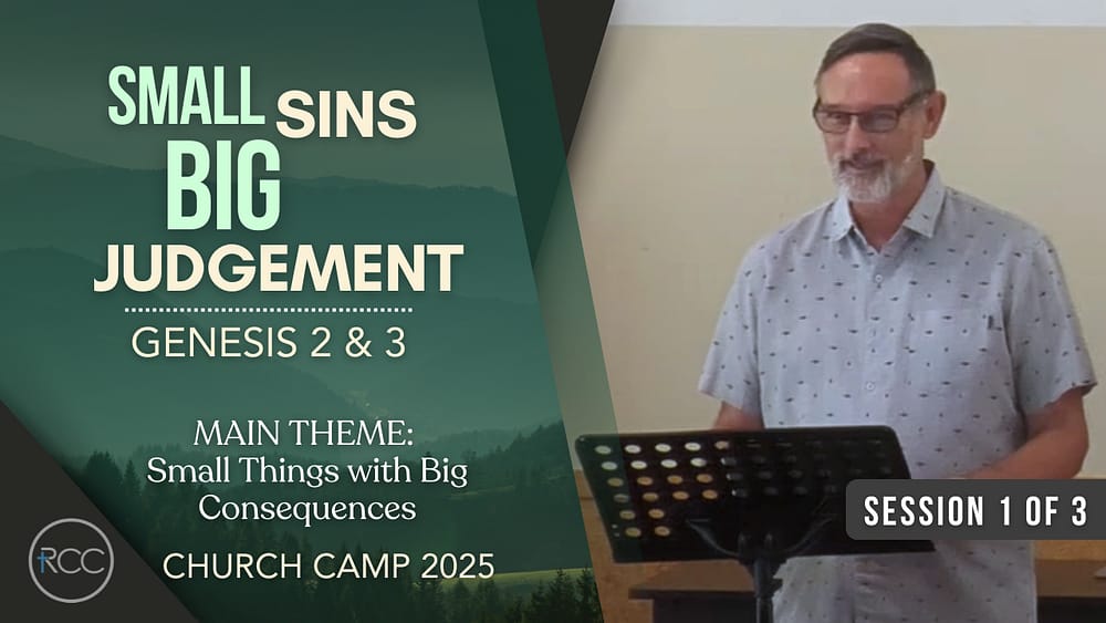 Small Sins - Big Judgement Image