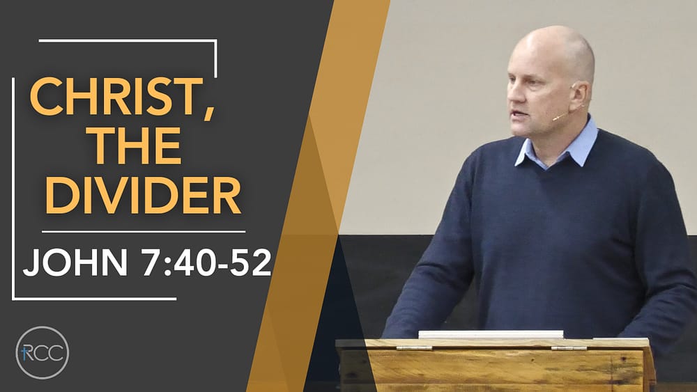 Christ, The Divider Image
