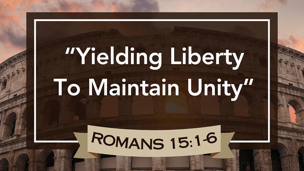 Yielding Liberty to Maintain Unity Image