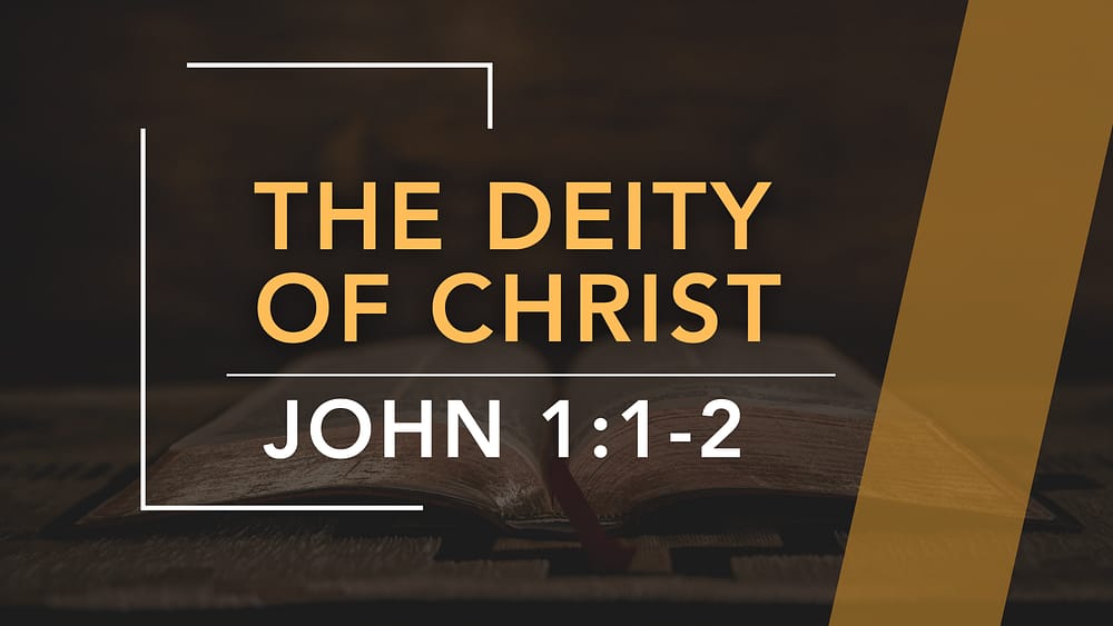 The Deity of Christ Image