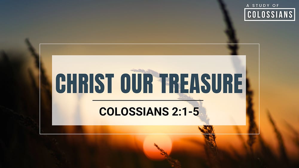 Christ our Treasure Image