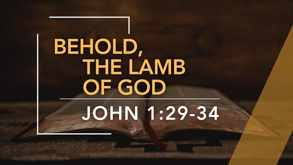 Behold, The Lamb of God – Redemption Church Christchurch