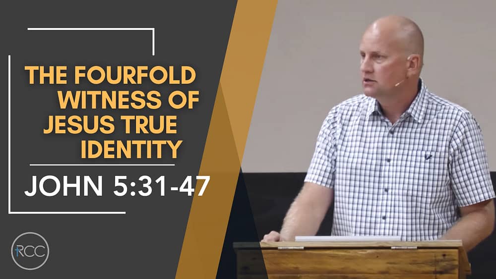 The Fourfold Witness of Jesus True Identity Image