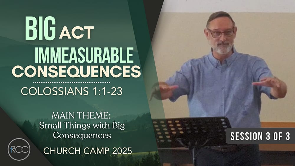 Big Act - Immeasurable Consequences Image