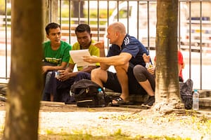 Jason Speaking to Myanmar People about the gospel